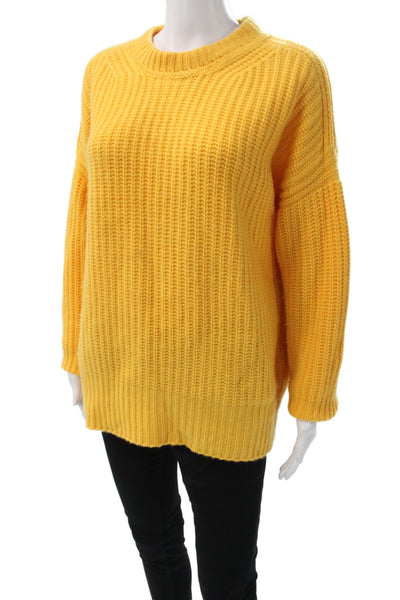 La Ligne Unisex Designer Yellow Pullover Sweater Size XS
