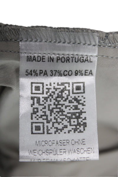 MDC Unisex Ankle Cropped Gray Polyester Spandex Pants Size 32
