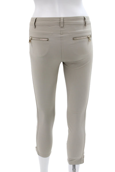 MDC Womens Ankle Cropped Beige Pants Size 32