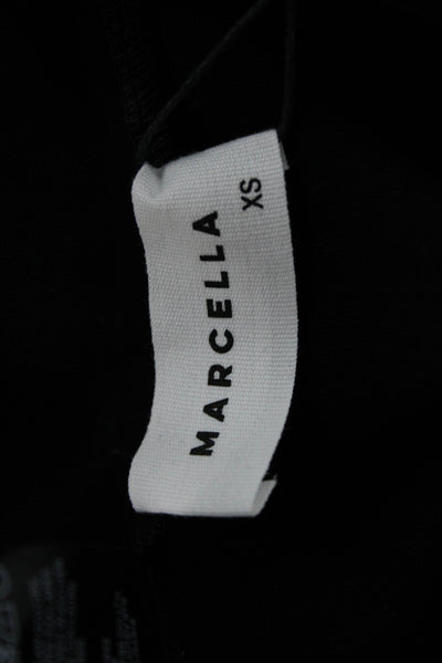Marcella Women Classic Black Sleeveless Tank Top Viscose Blend Size XS