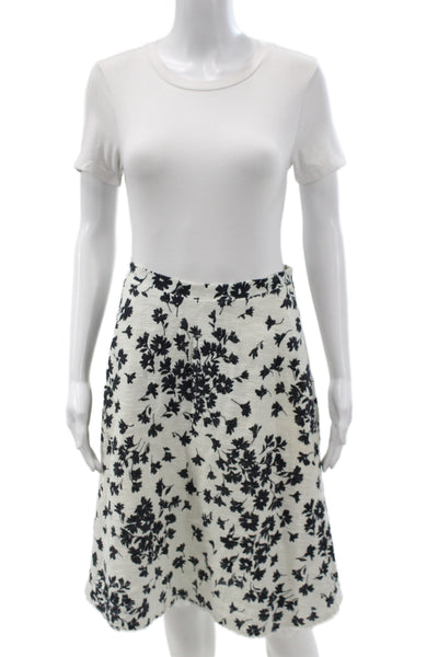 Dorothee Schumacher Women A-Line Floral Beige Skirt Size 2
