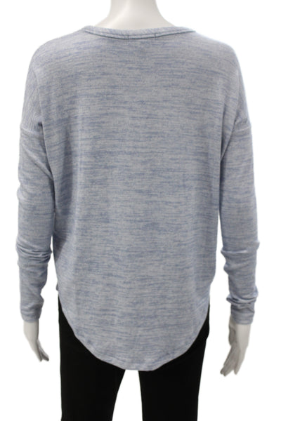 Rag & Bone Unisex Pullover Sweater Light Blue Long Sleeve Round Neck Size XS