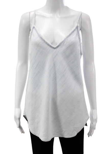 Apiece Apart Womens Pink Camisole Blouse Short Sleeve Drawstring Boho Size S