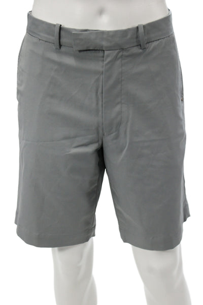 RLX Ralph Lauren Mens Chino Shorts Gray Polyester Size 34