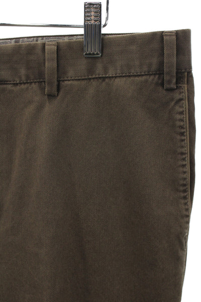 Hiltl Mens Brown Cotton Chinos Size 54