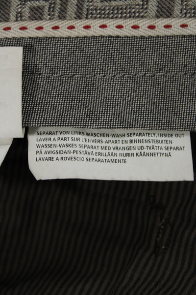Hiltl Mens Brown Cotton Chinos Size 54