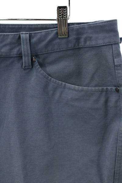 Lululemon Mens Chino Pants Gray Cotton Spandex Size 34