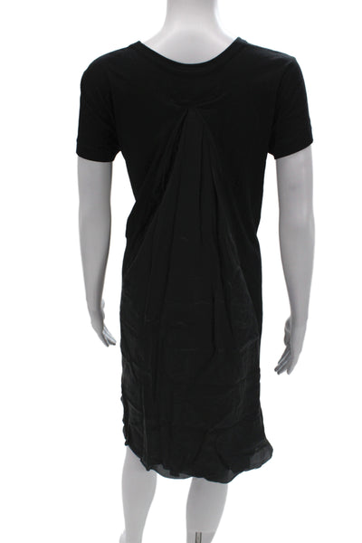 YFB Women Bohemian Kaftan Dress Multi Color V Neck Short Sleeve Cotton Size S
