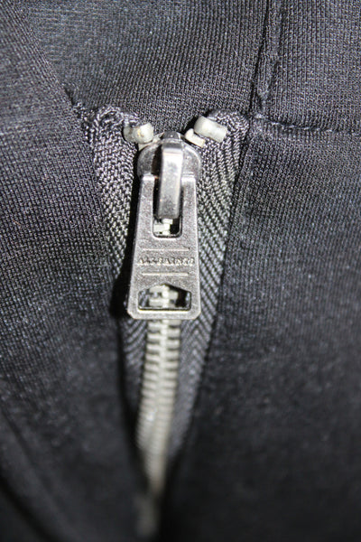 Allsaints Unisex Cargo Jogger Pants Black 100% Cotton Button Inseam 26 Size 6