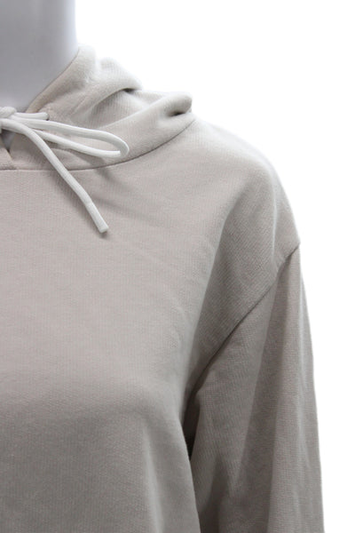 Cotton Citizen Women Pullover Hoodie Beige Size S