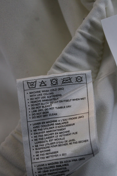 Nike Womens White Mini Pencil Skirt Set Size L