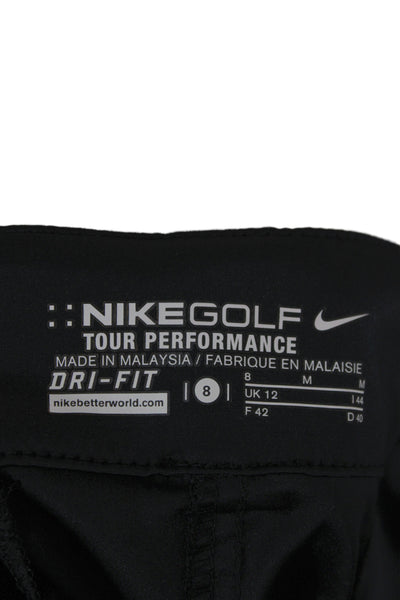 Nike Golf Unisex Chino Shorts Black Size 8