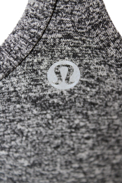 Lululemon Womens Basic Camisole Dark Gray Polyester Sleeveless Size 6