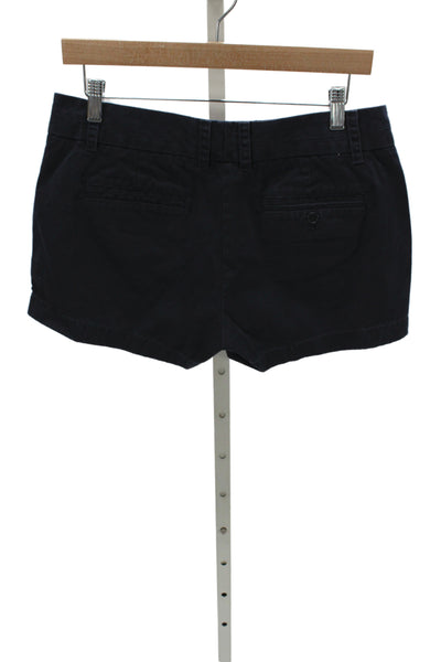 J Crew Unisex Dark Blue Cotton Chino Shorts Size 6