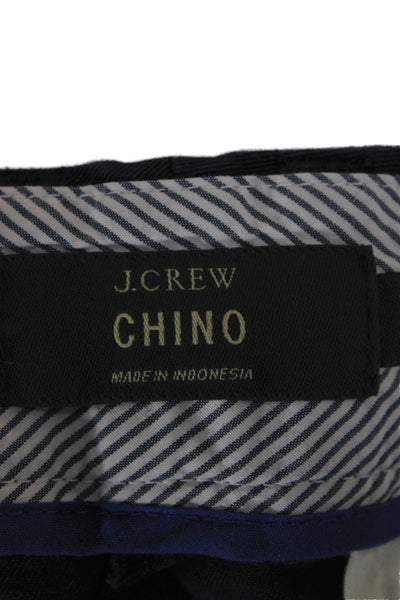 J Crew Unisex Dark Blue Cotton Chino Shorts Size 6