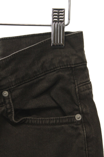 Massimo Dutti Mens Straight Brown Jeans Cotton Elastane High Rise Size 4