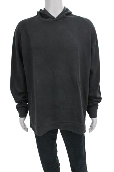 Public Rec Mens Pullover Hoodie Dark Gray Long Sleeve Size XL