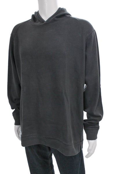 Public Rec Mens Pullover Hoodie Dark Gray Long Sleeve Size XL