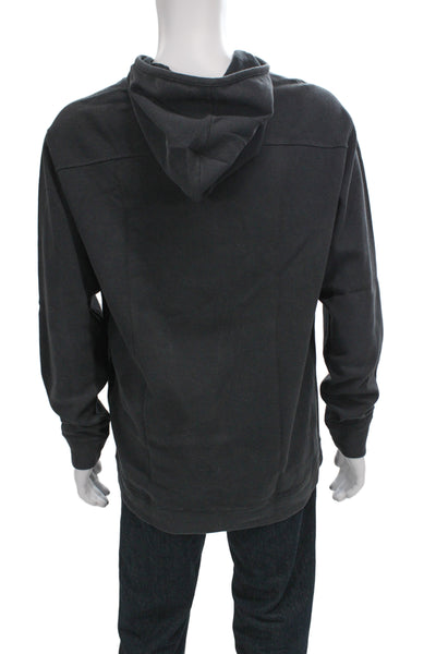 Public Rec Mens Pullover Hoodie Dark Gray Long Sleeve Size XL