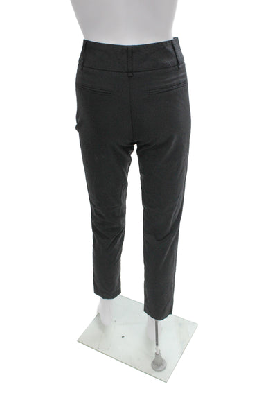 Rag & Bone Women Ankle Cropped Dress Pants Black Wool Size 2