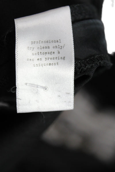 Rag & Bone Women Ankle Cropped Dress Pants Black Wool Size 2
