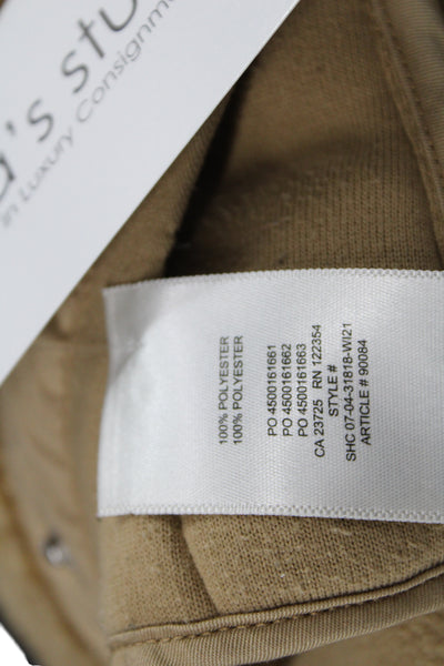 Wilfred Free Women Tan Snap Jacket Polyester Long Sleeve Size XS