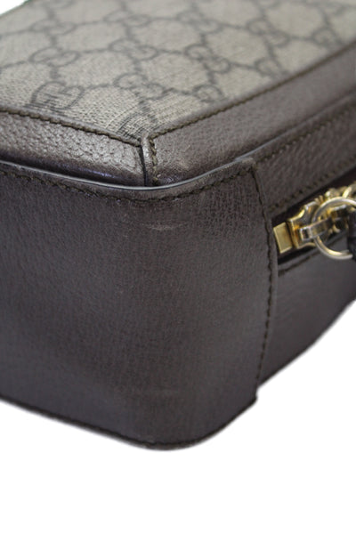 Gucci Women's Monogram Ophidia Zip Around Camera Shoulder Handbag