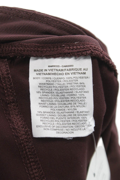 Nike Unisex Brown Sports Shorts Drawstring 100% Polyester Size S