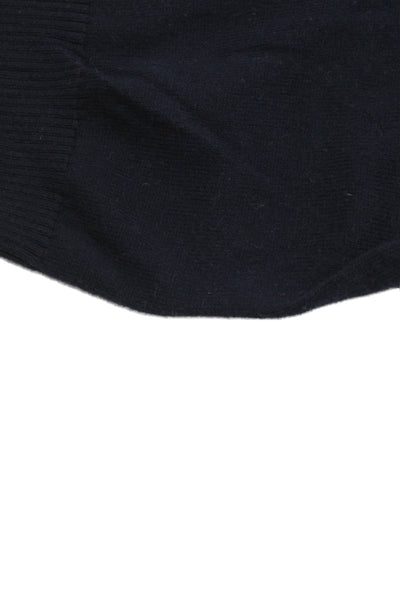 Ralph Lauren Boys Long Sleeve V Neck Logo Sweater Navy Blue Cotton Size 6 Months