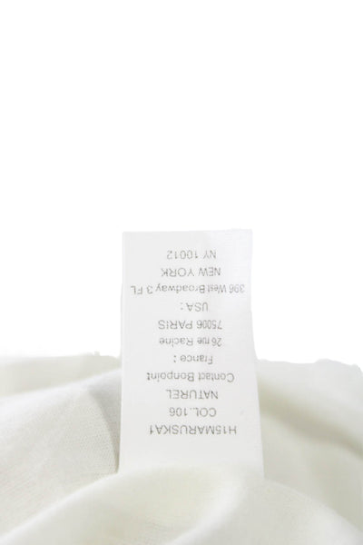 Bonpoint Girls Button Back Cap Sleeve Crew Neck Dress Gray Cotton Size 6M