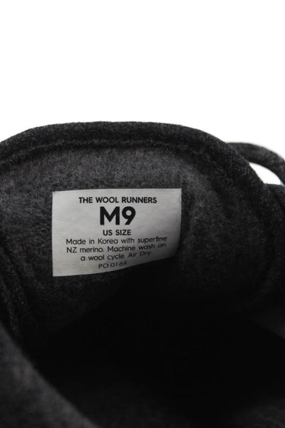 Allbirds Men's Lace Up Rubber Sole Athletic Sneakers Gray Size 9