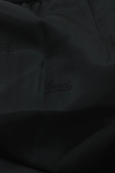 Gucci Womens Black Cashmere Pencil Skirt Size 40