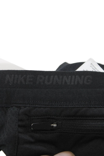 Nike Mens Jogger Sweatpants Black Polyester Size M