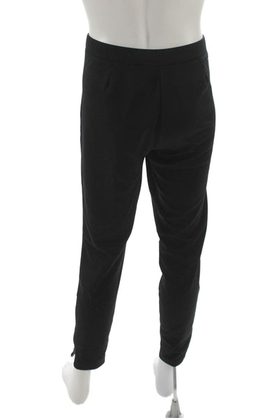 Nike Mens Jogger Sweatpants Black Polyester Drawstring Size L