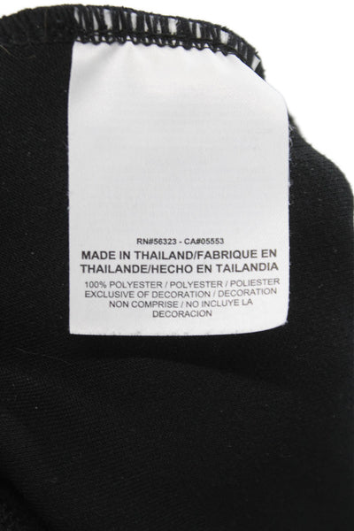 Nike Mens Jogger Sweatpants Black Polyester Drawstring Size L