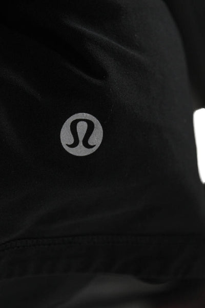 Lululemon Womens Mini Skort Black Cotton Size M