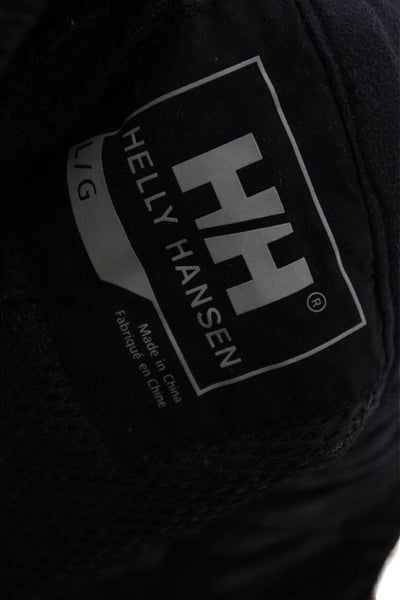 Helly Hansen Mens Snow Pants Zippered Black  Size L