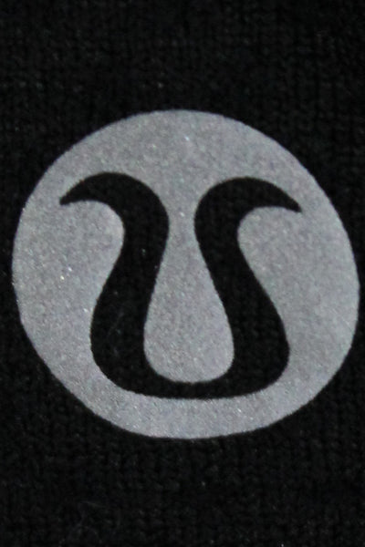 Lululemon Women Black Basic Crew Neck Short Sleeve T-Shirt Size 10