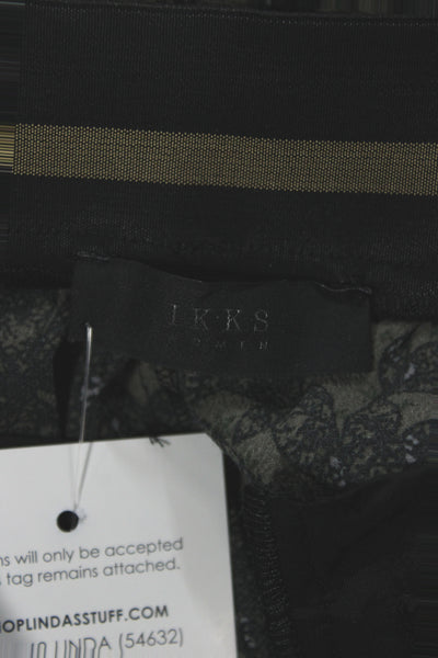 IKKS Unisex Jogger Pants Floral Green Size XS