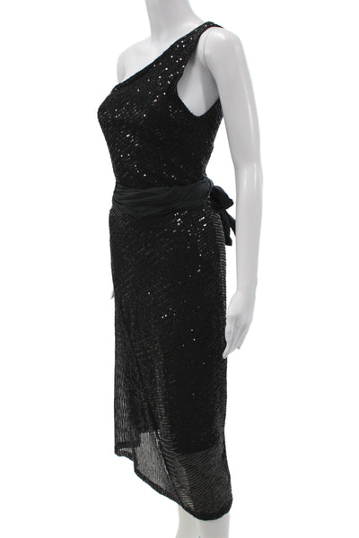 Zara Womens Bodycon Sleeveless Black Knee Length Dress Size S