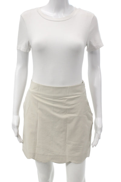 Vineyard Vines Womens Beige Mini Skort Size 2