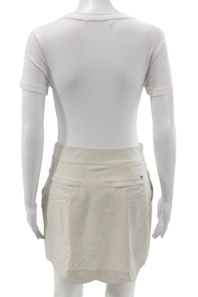 Vineyard Vines Womens Beige Mini Skort Size 2