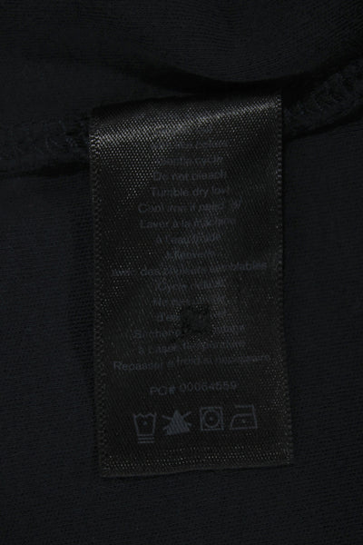 Rag & Bone Mens Dark Blue Cotton Collared Short Sleeve Polo Solid Fall Size M