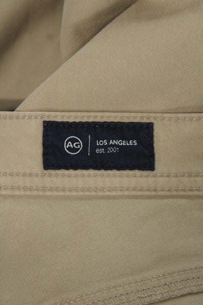 AG Mens Beige Chino Pants 97% Cotton Classic Size 29