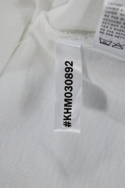 Kith Unisex White Graphic 100% Cotton Crew Neck Short Sleeve T-Shirt Size XS