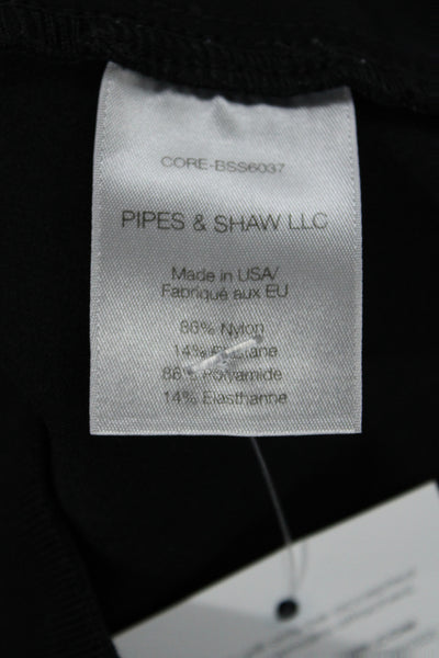 Veronica Beard Women Cropped Ankle Pants Black Zip Nylon Elastane Size 2