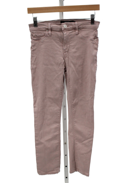 Hudson Womens Skinny Ankle Jeans Pink Size 27