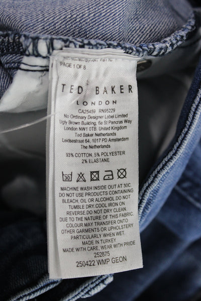 Ted Baker London Womens Skinny Jeans Blue Size 28