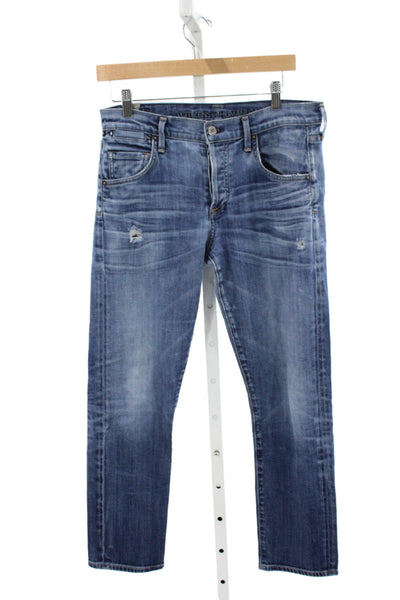 Citizens of Humanity Womens Denim Pants Blue Mid Rise Size 27