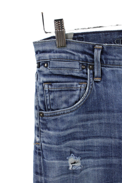 Citizens of Humanity Womens Denim Pants Blue Mid Rise Size 27